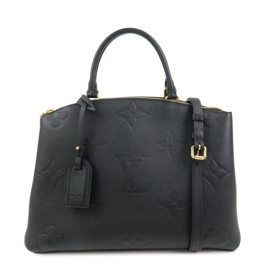 Louis Vuitton Monogram Empreinte Grand Palais MM Noir M45811