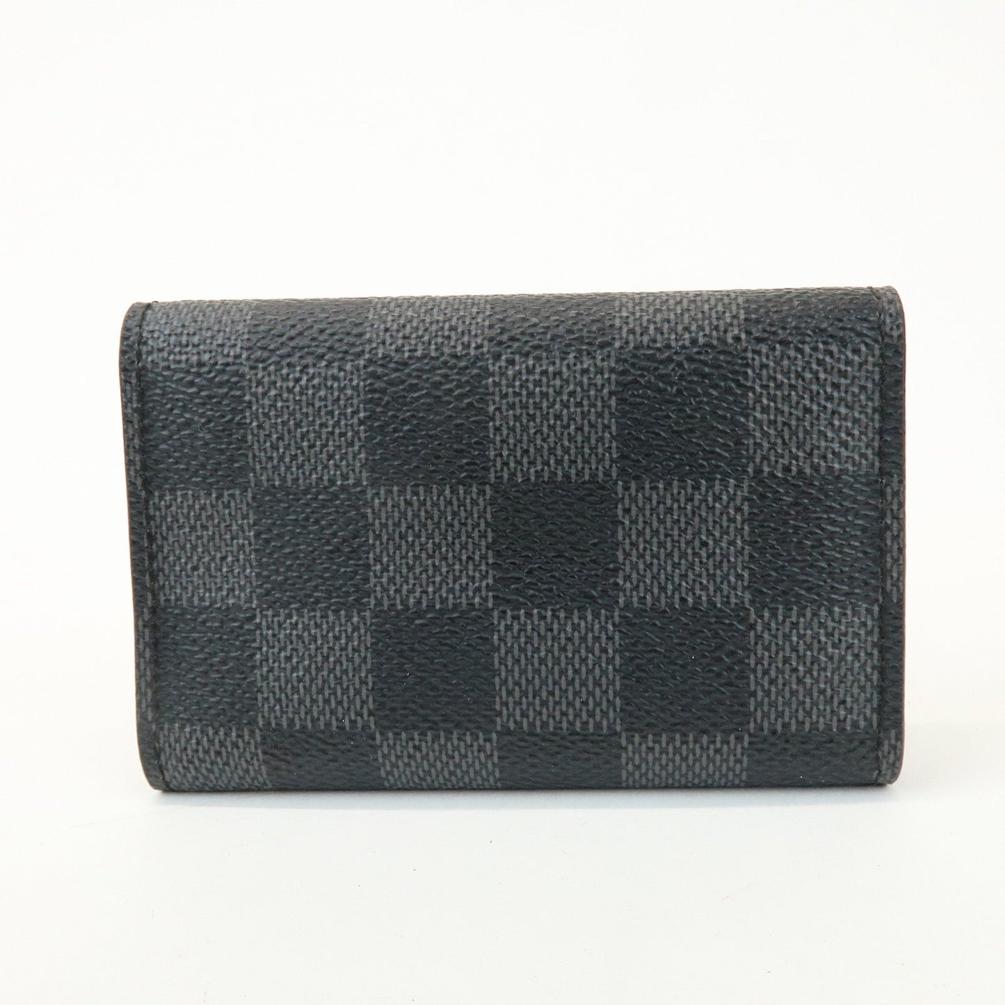 Louis Vuitton Damier Graphite Multicle 6 Key Case Gray Black N62662