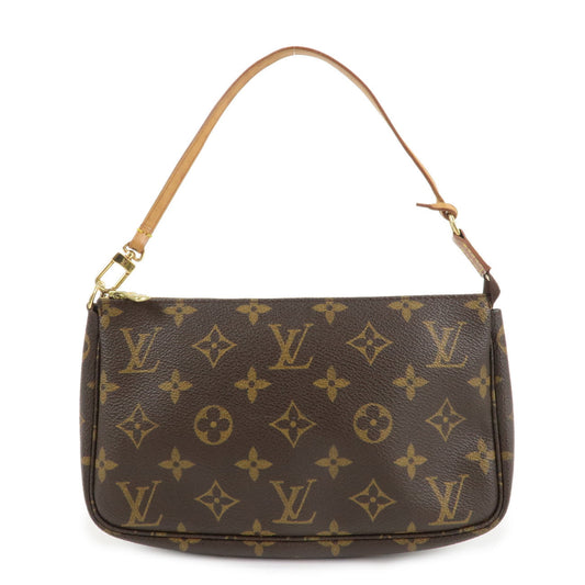 Louis Vuitton Monogram Pochette Accessoires Hand Bag Brown M51980  d