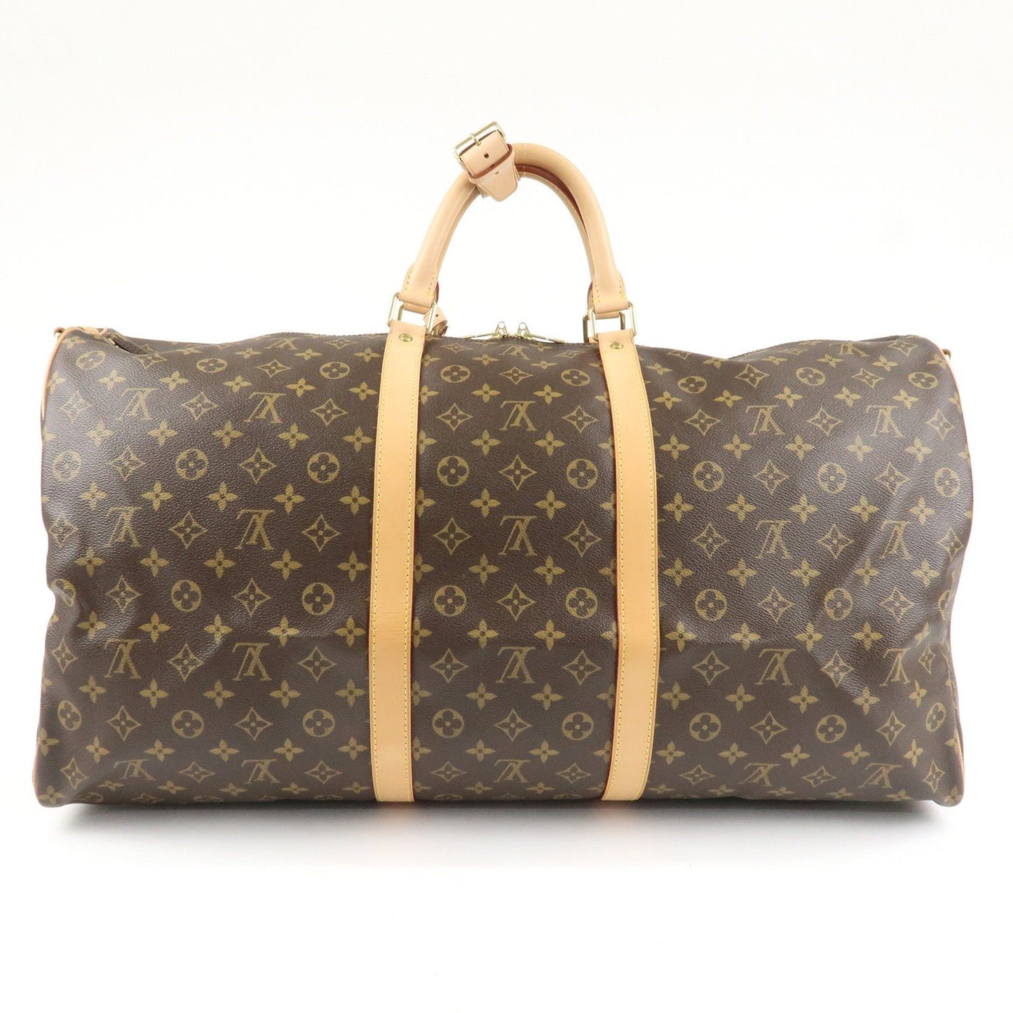 Louis Vuitton Monogram Keep All Bandouliere 60 Boston Bag M41412  d