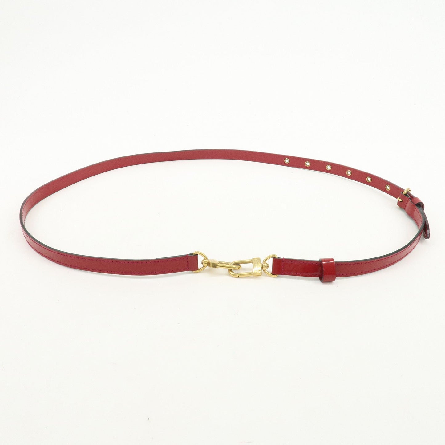 Louis Vuitton Vernis Adjustable Shoulder Strap 120cm 1.6cm Rouge