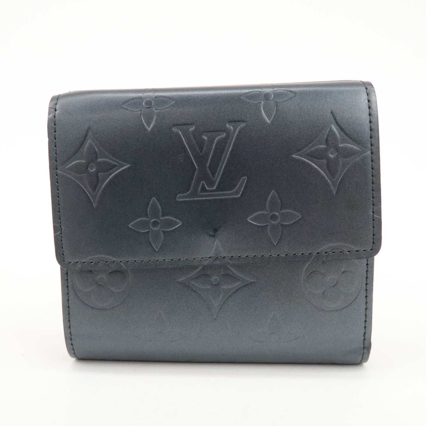 Louis Vuitton Monogram Matte Porte Monnaie Billets Credit M65115  d