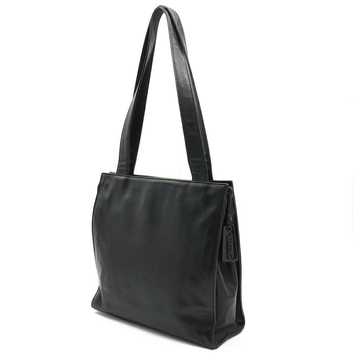Chanel Here Mark Shoulder Bag Shawl Lambskin Leather