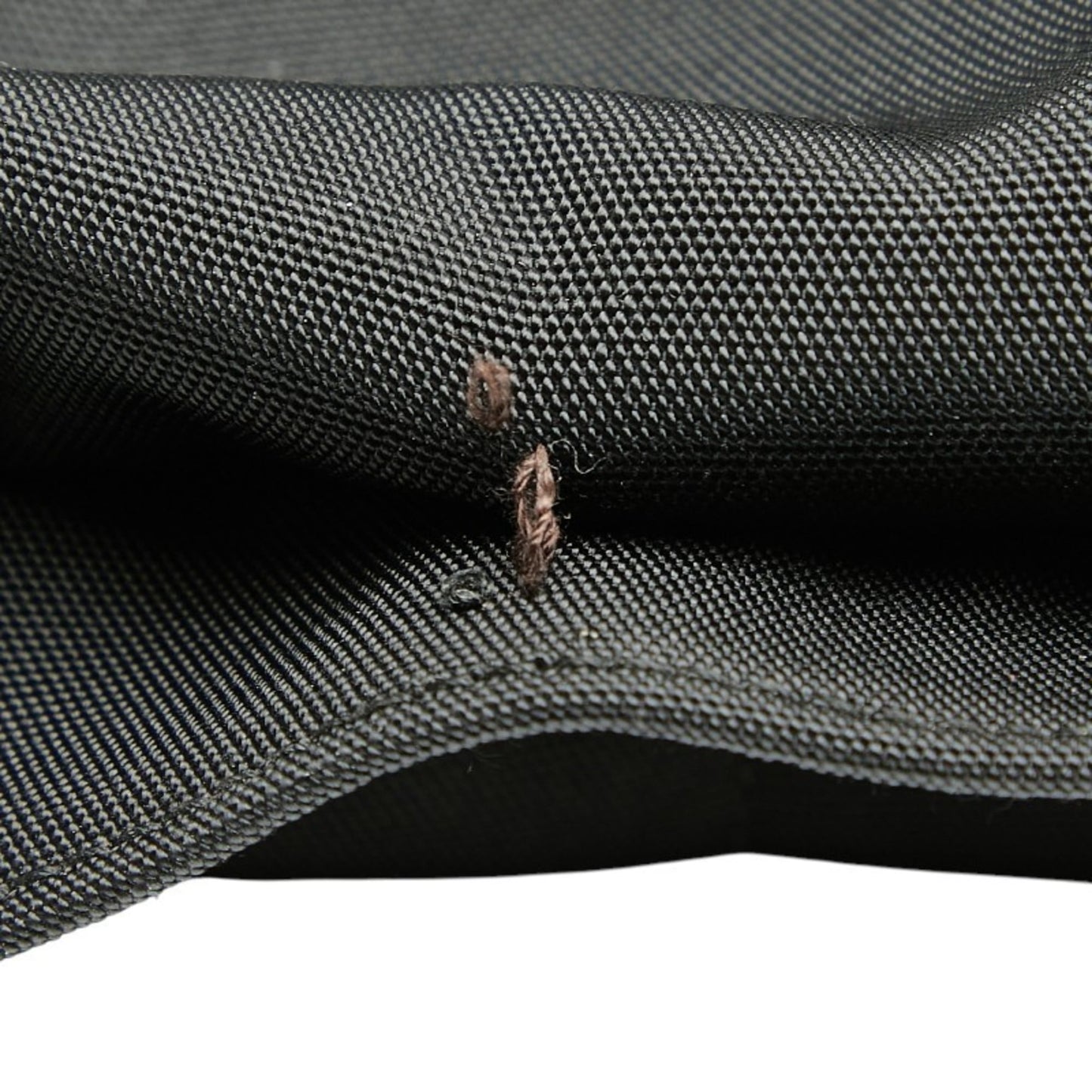 Gucci Black Nylon Leather Tote Bag ( )