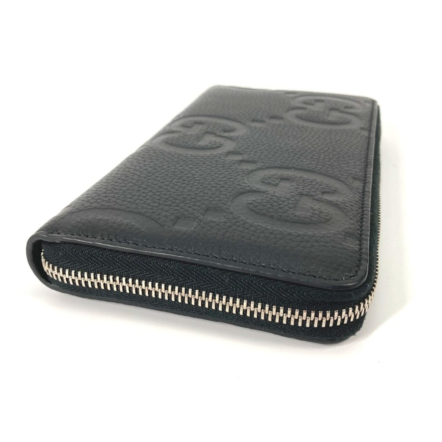 Gucci Black Leather Long Wallet (Bi-Fold) ( )