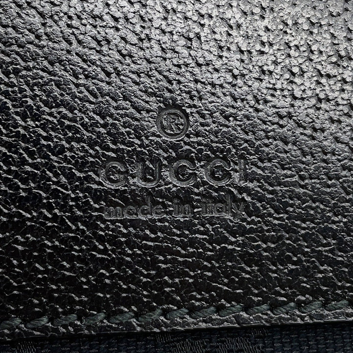 Gucci Sherry Line Black Gg Canvas Sling Bag ( )