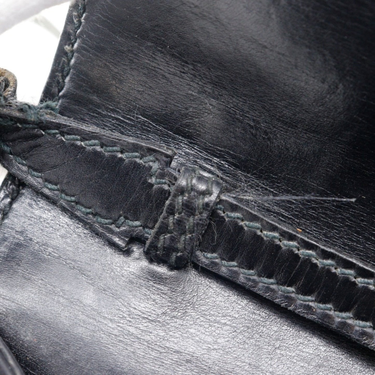 Gucci Sherry Line Black Leather Shoulder Bag ( )