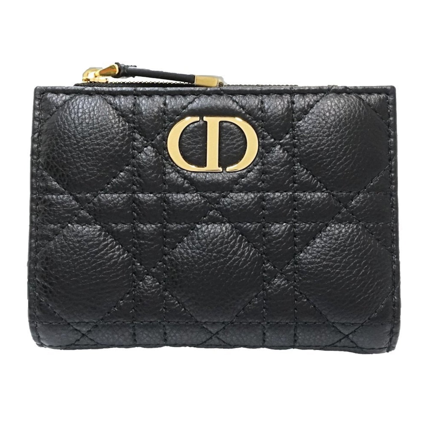 Christian Dior Black Leather Wallet (Bi-Fold) ()