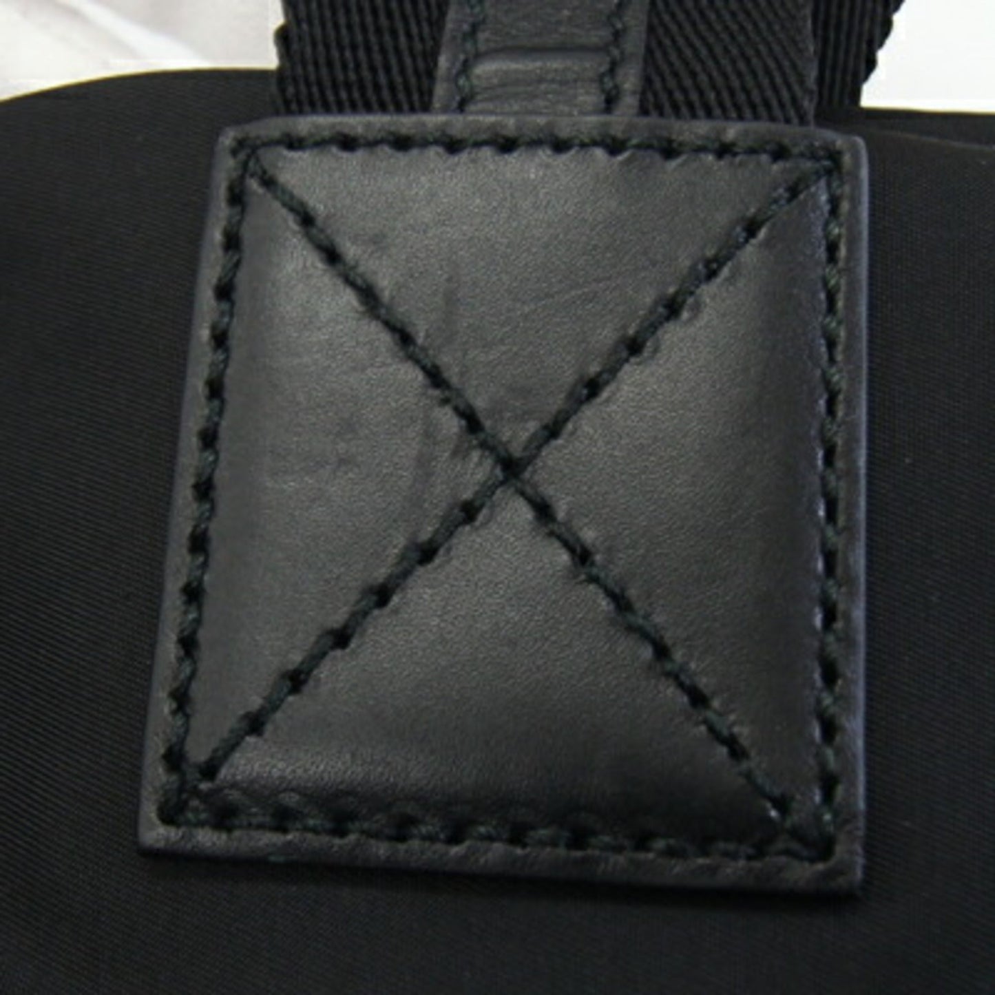 Gucci Diamante Black Gray Nylon Handbag Tote Bag ( )