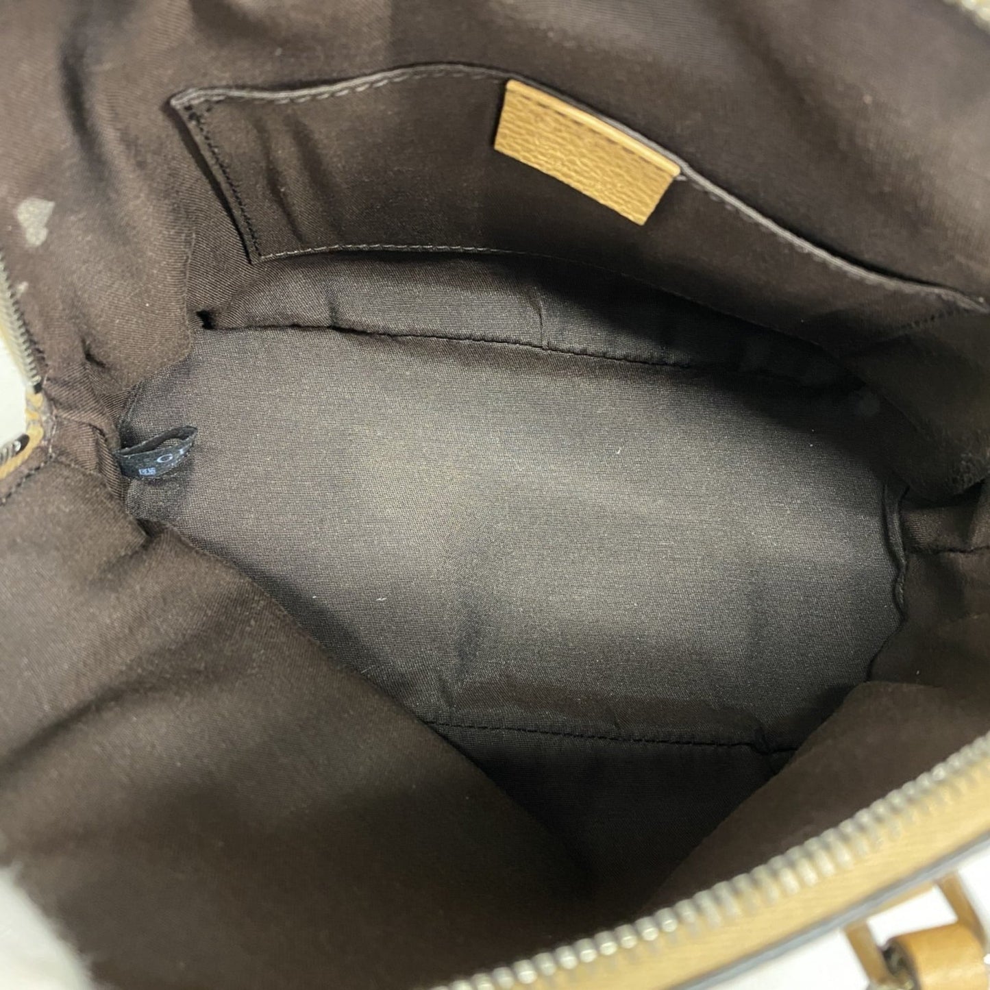 Gucci Brown Leather Handbag ( )