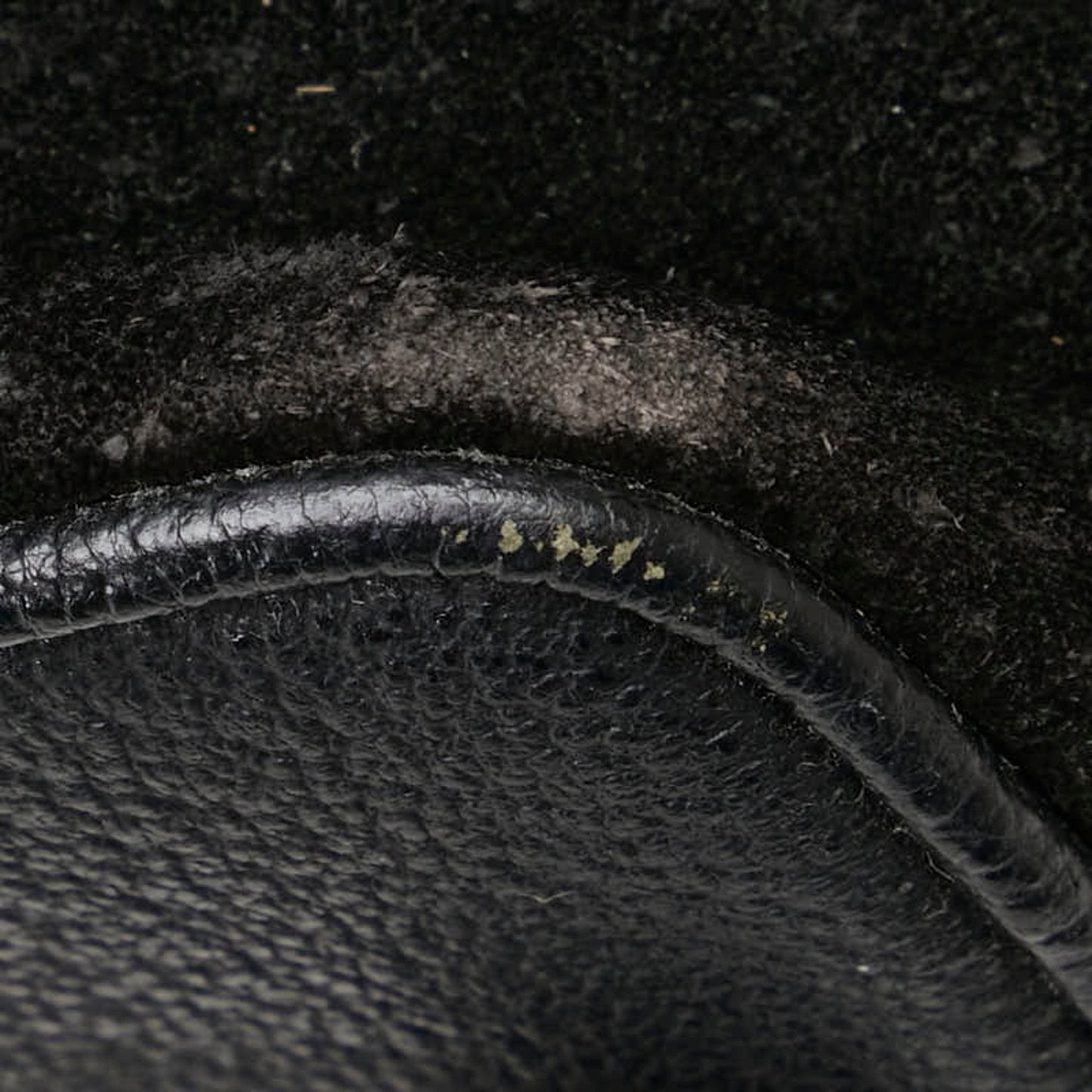Gucci Black Leather Suede Backpack ( )