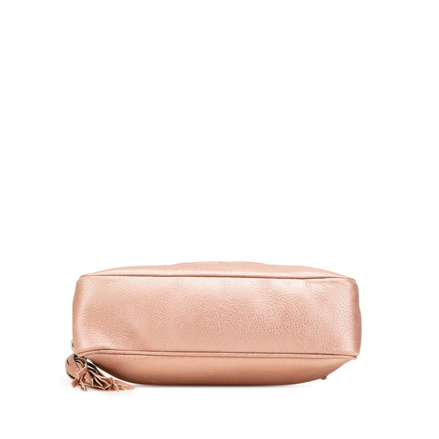 Gucci Gold Pink Leather Shoulder Bag ( )