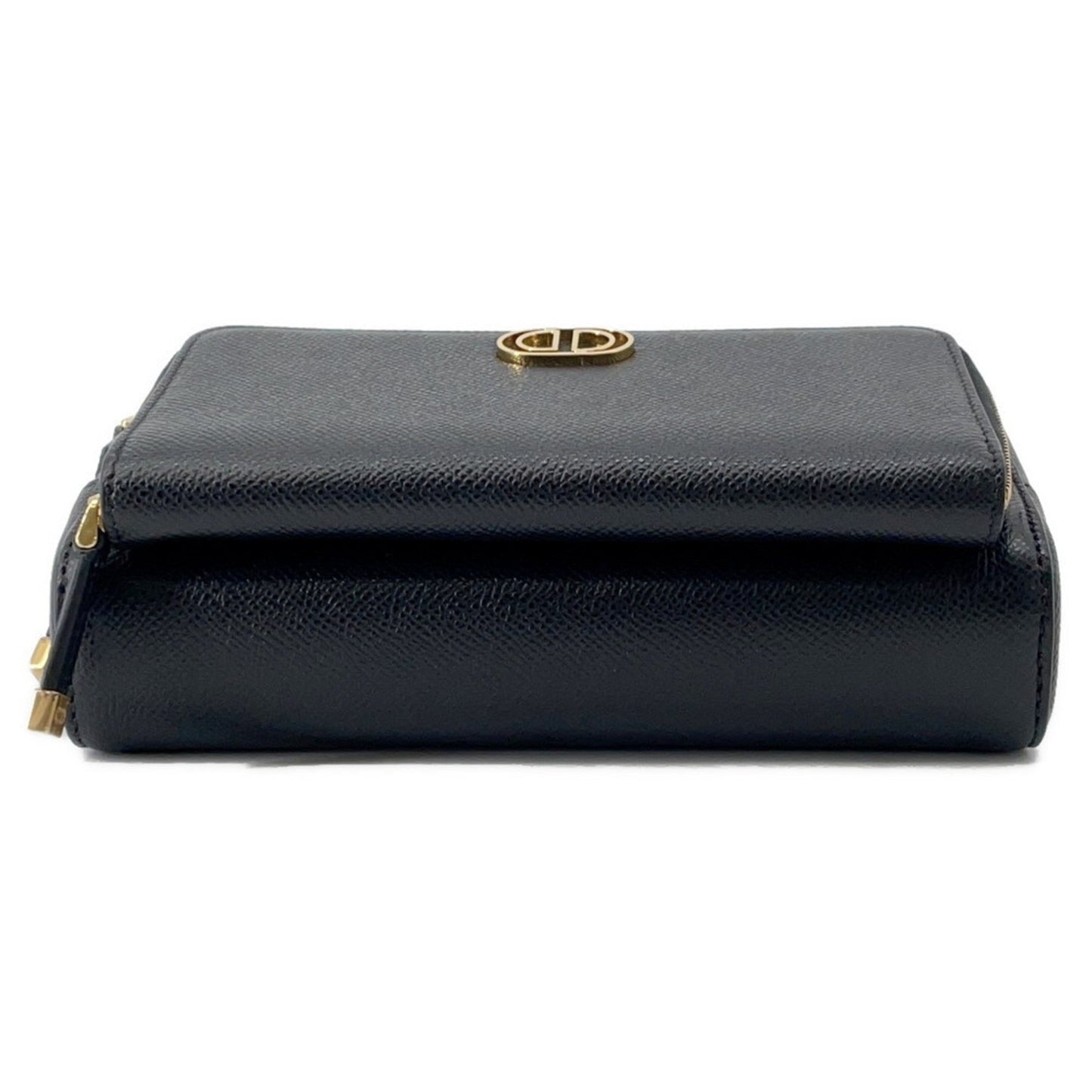 Christian Dior Black Leather Shoulder Bag ()