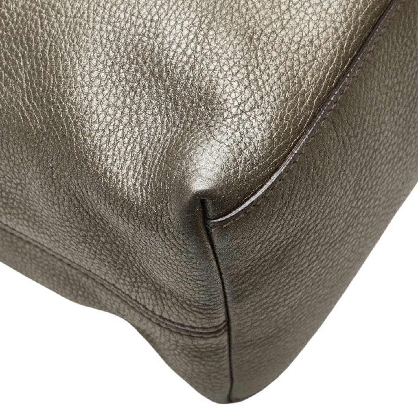 Gucci Gold Leather Shoulder Bag ( )