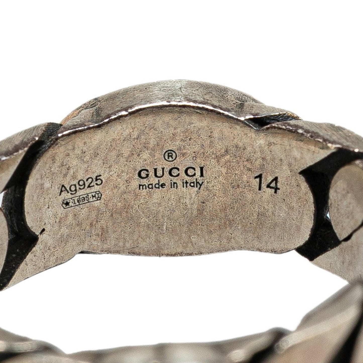 Gucci Silver Silver 925 Band Ring ( )