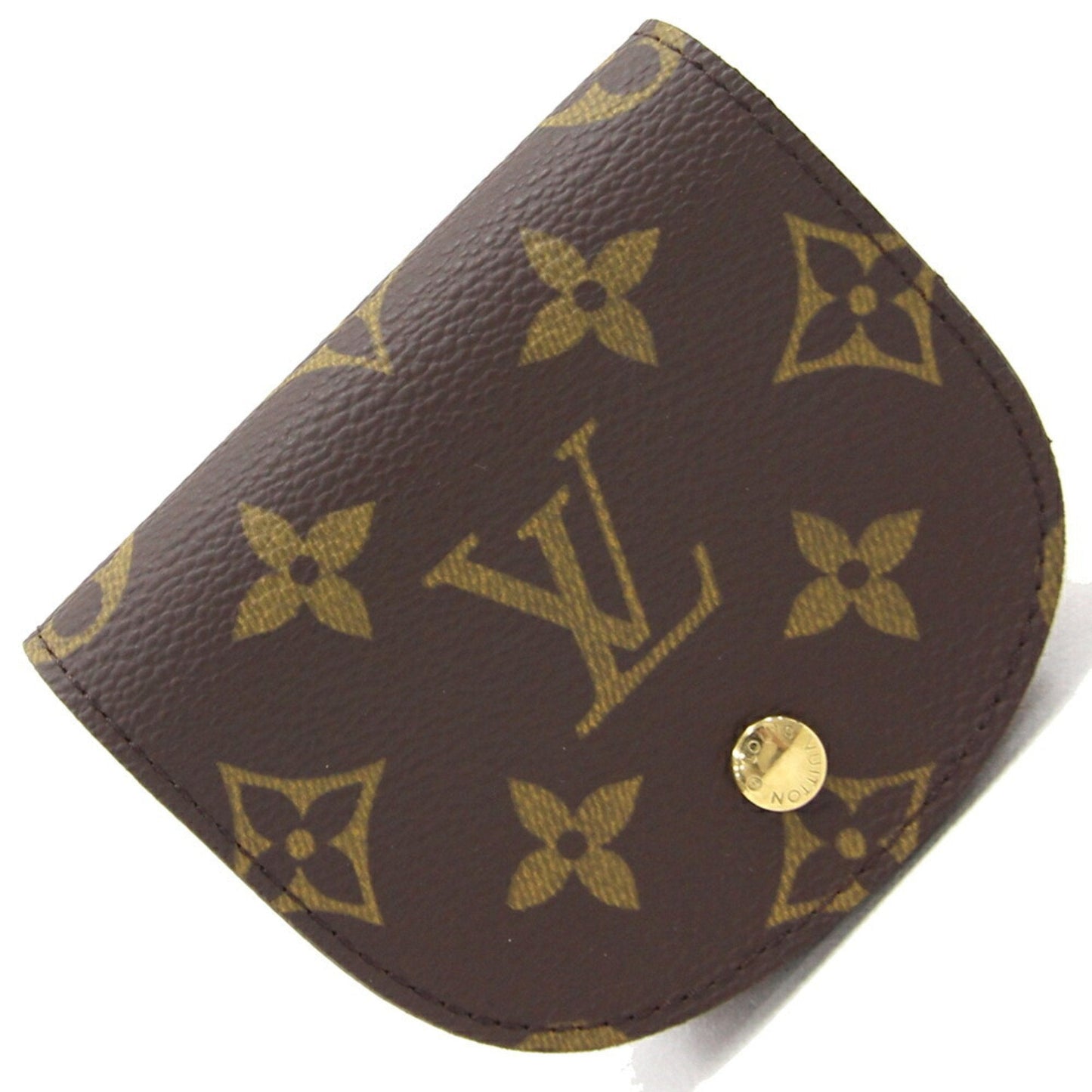 LOUIS VUITTON Coin Case Monogram Porte Monet Guze M61970 Wallet Small Men's