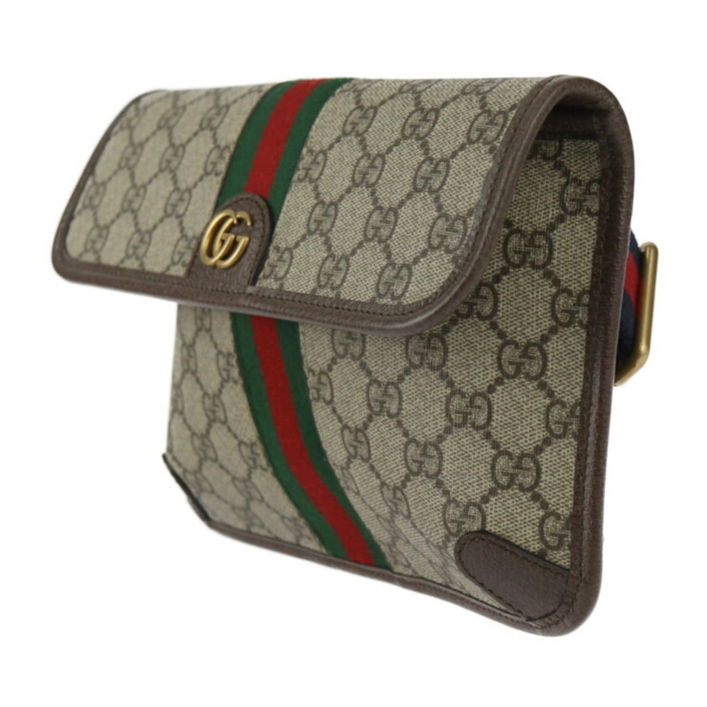 Gucci Beige Gg Supreme Leather Fanny Pack ( )