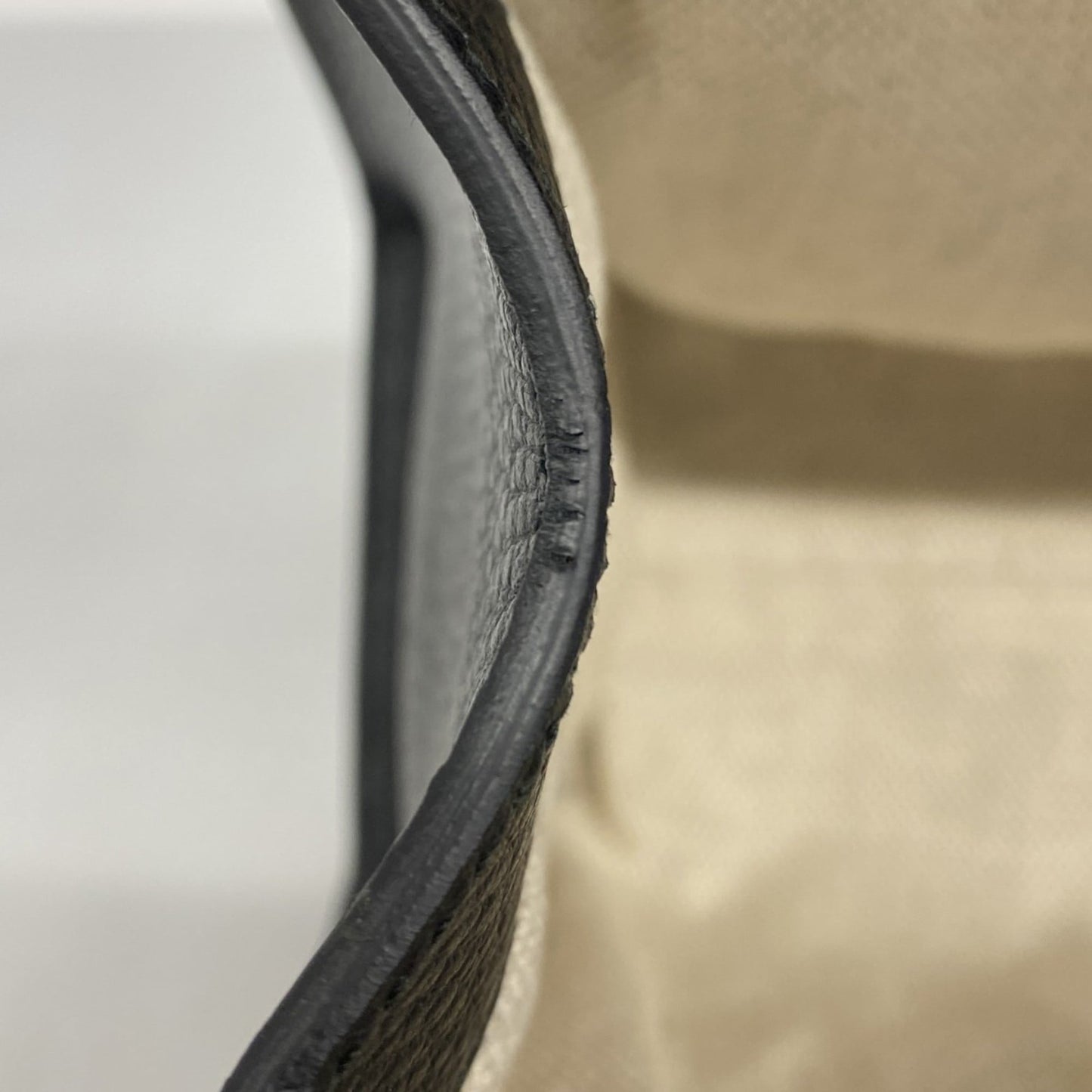 Gucci Black Leather Handbag ( )