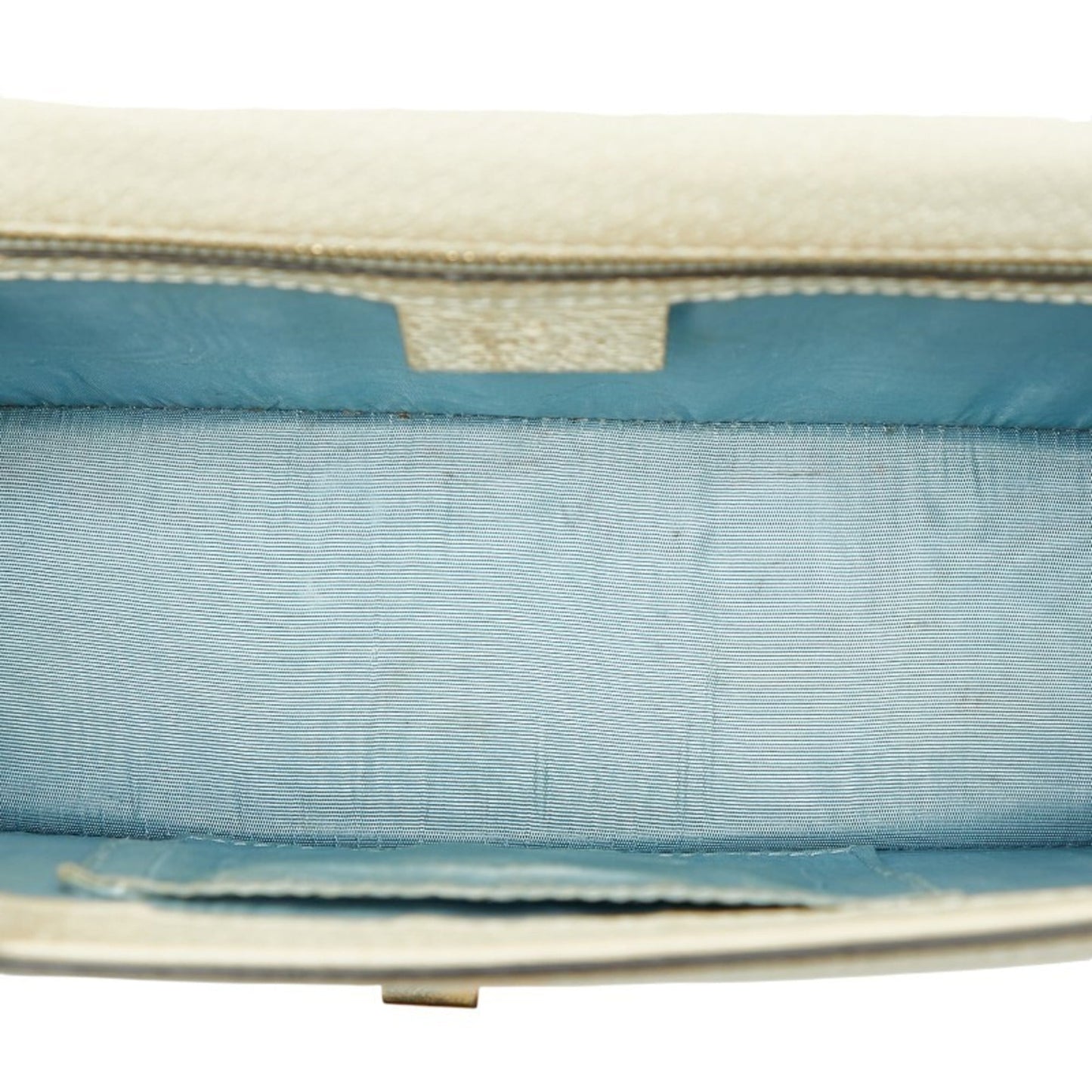 Gucci Ivory White Leather Shoulder Bag ( )