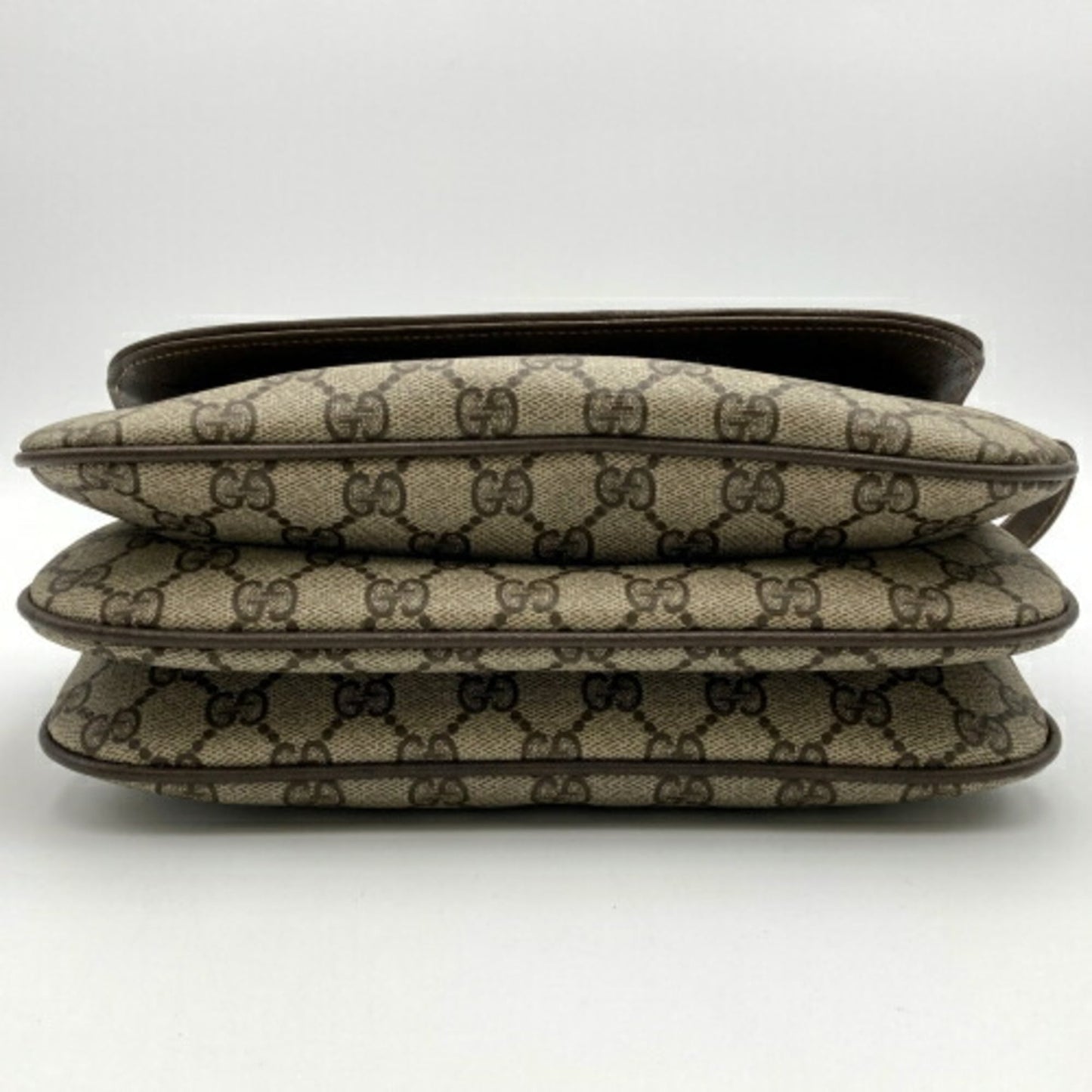 Gucci Brown Gg Supreme Shoulder Bag ( )