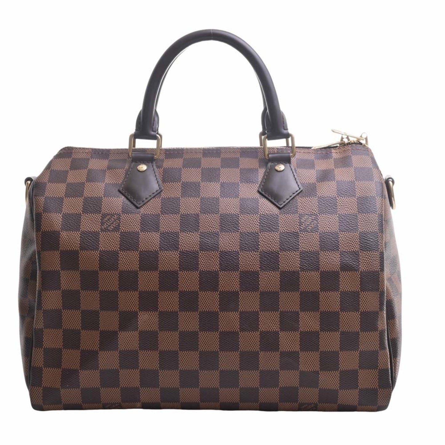 LOUIS VUITTON Damier Speedy Bandouliere 30 Handbag Boston Bag N41367 Brown Women's