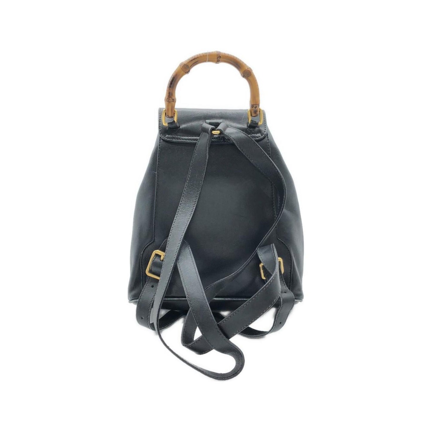 Gucci Black Leather Backpack ( )