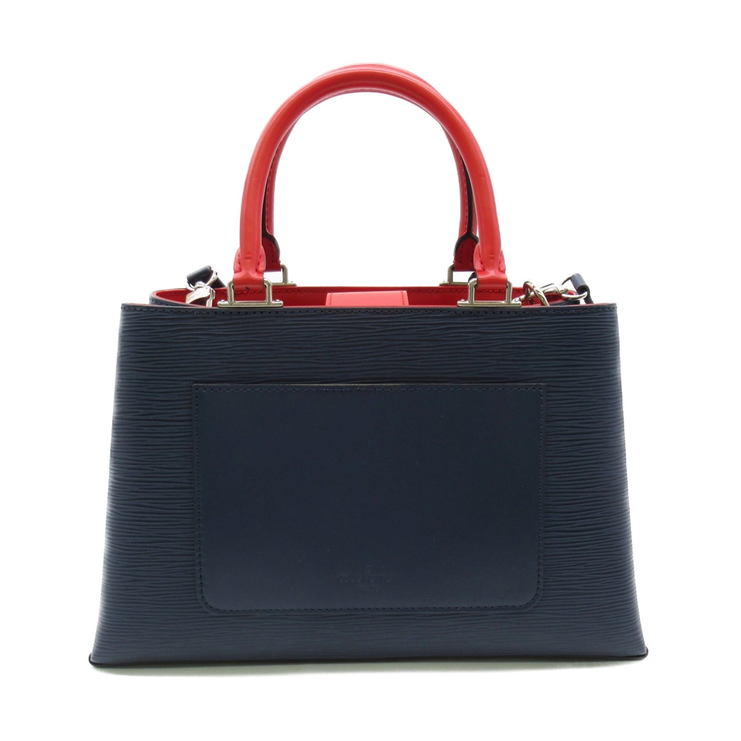 LOUIS VUITTON Kleber PM Navy Coquelicot Indigo Epi M53512