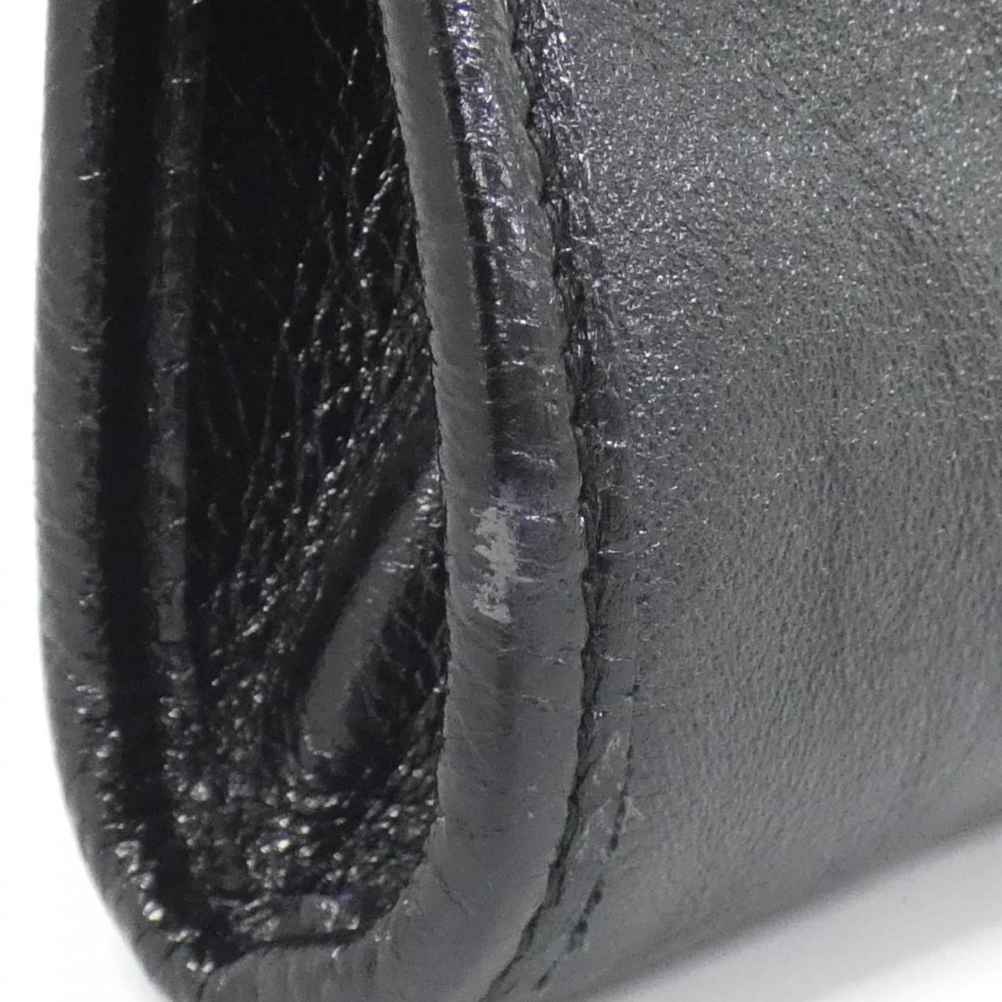 Gucci Black Leather Handbag Tote Bag ( )
