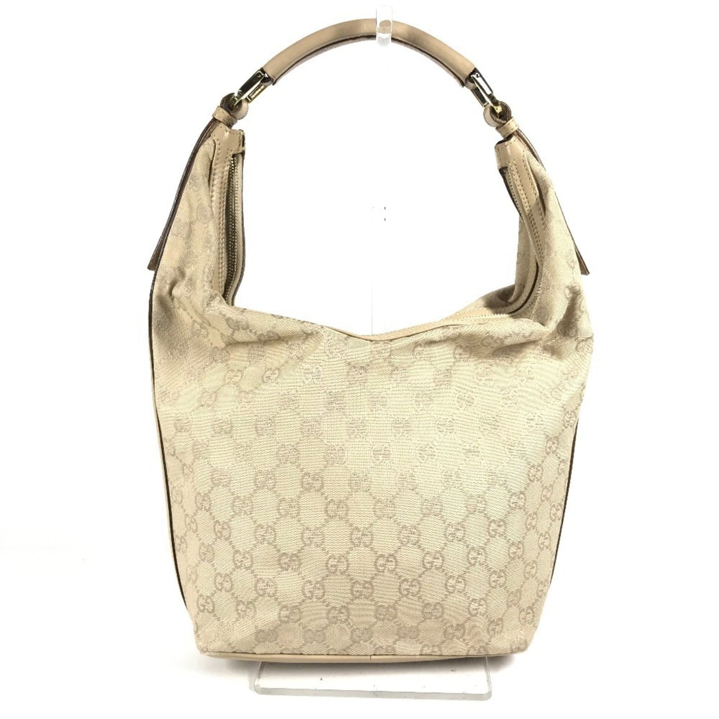 Gucci Beige Gg Canvas Shoulder Bag ( )