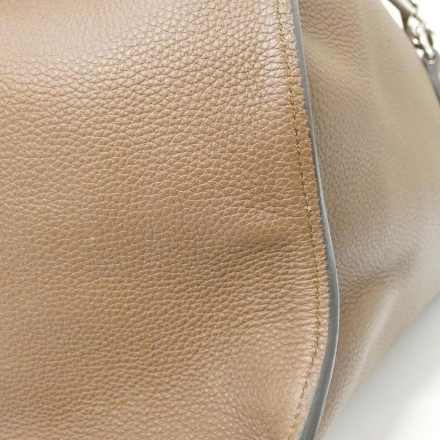 Gucci Light Brown Leather Handbag ( )