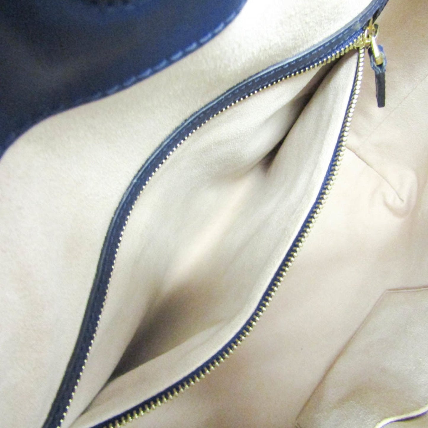 Gucci Guccissima Blue Leather Handbag Shoulder Bag ( )