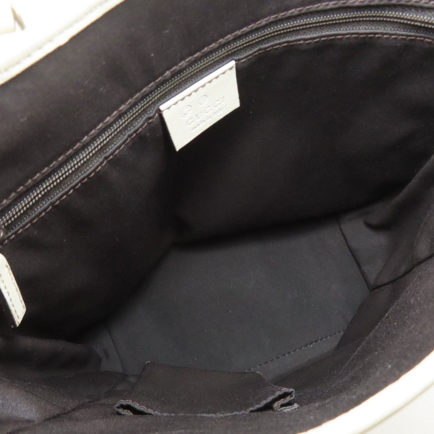 Gucci Brown White Pvc Handbag ( )