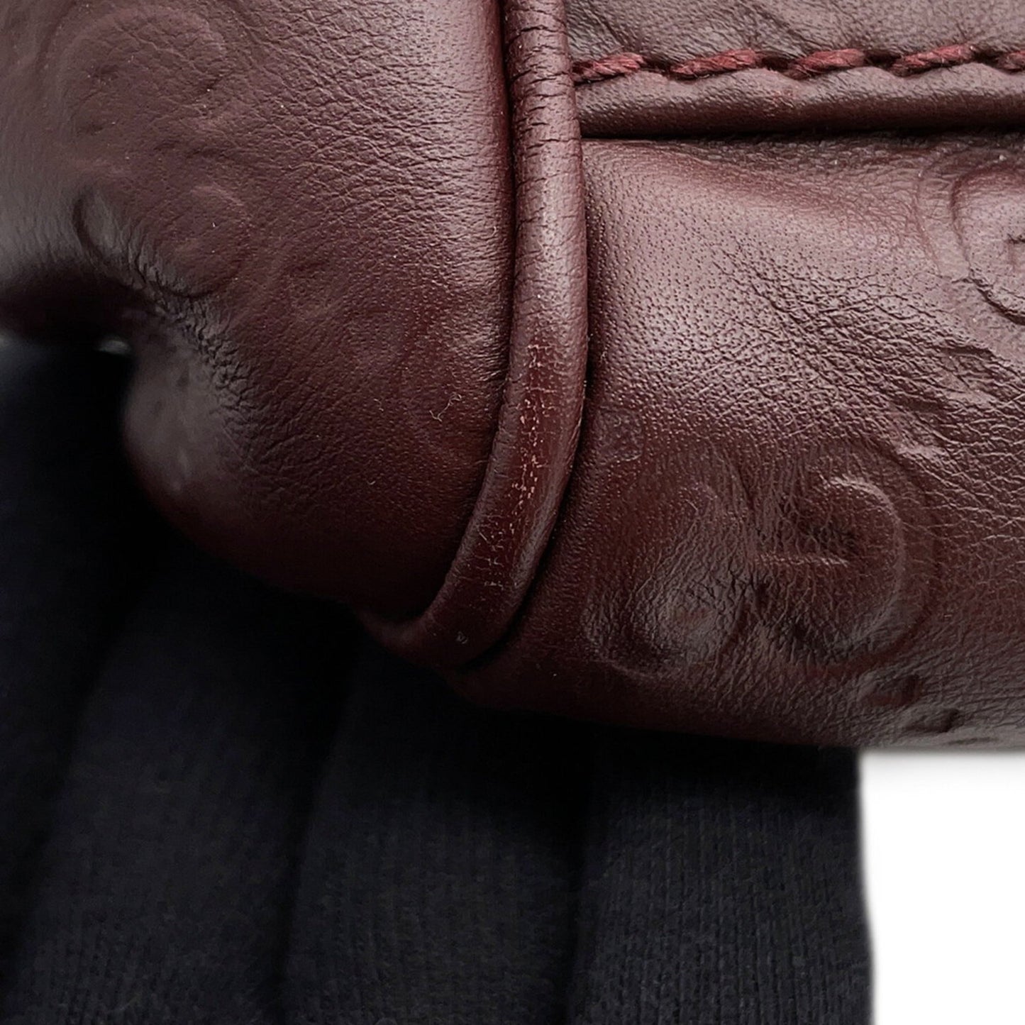 Gucci Sukey Bordeaux Leather Shoulder Bag Tote Bag ( )