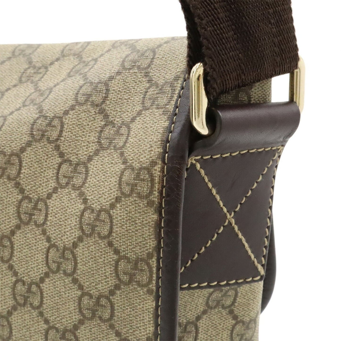 Gucci Gg Plus Beige Gg Supreme Shoulder Bag ( )