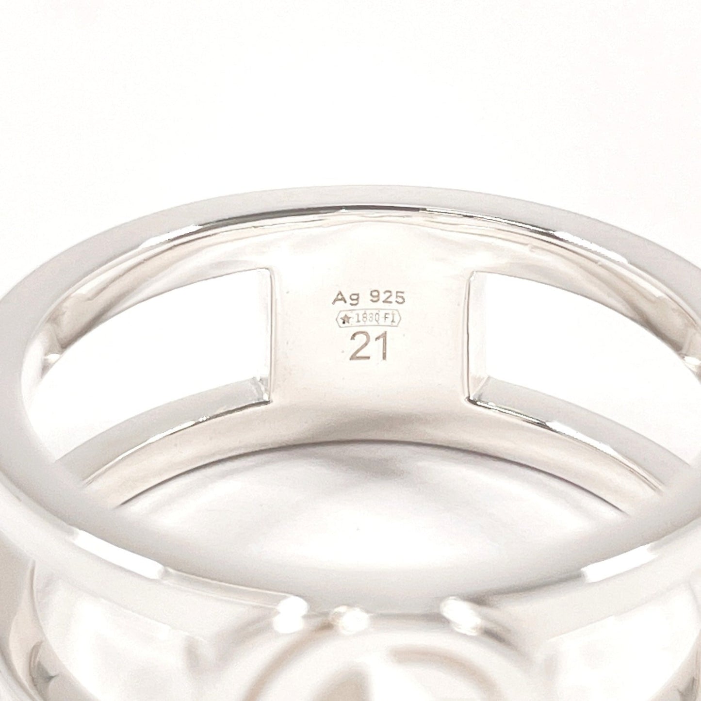 Gucci Silver Silver 925 Band Ring ( )