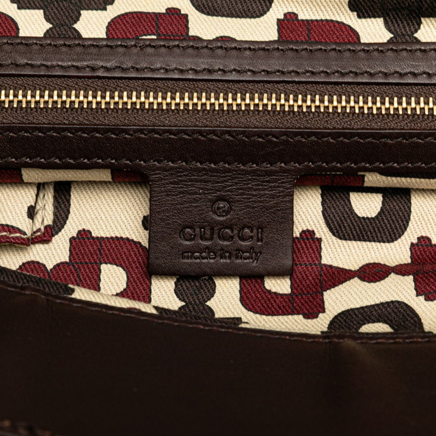 Gucci Guccissima Brown Leather Tote Bag ( )