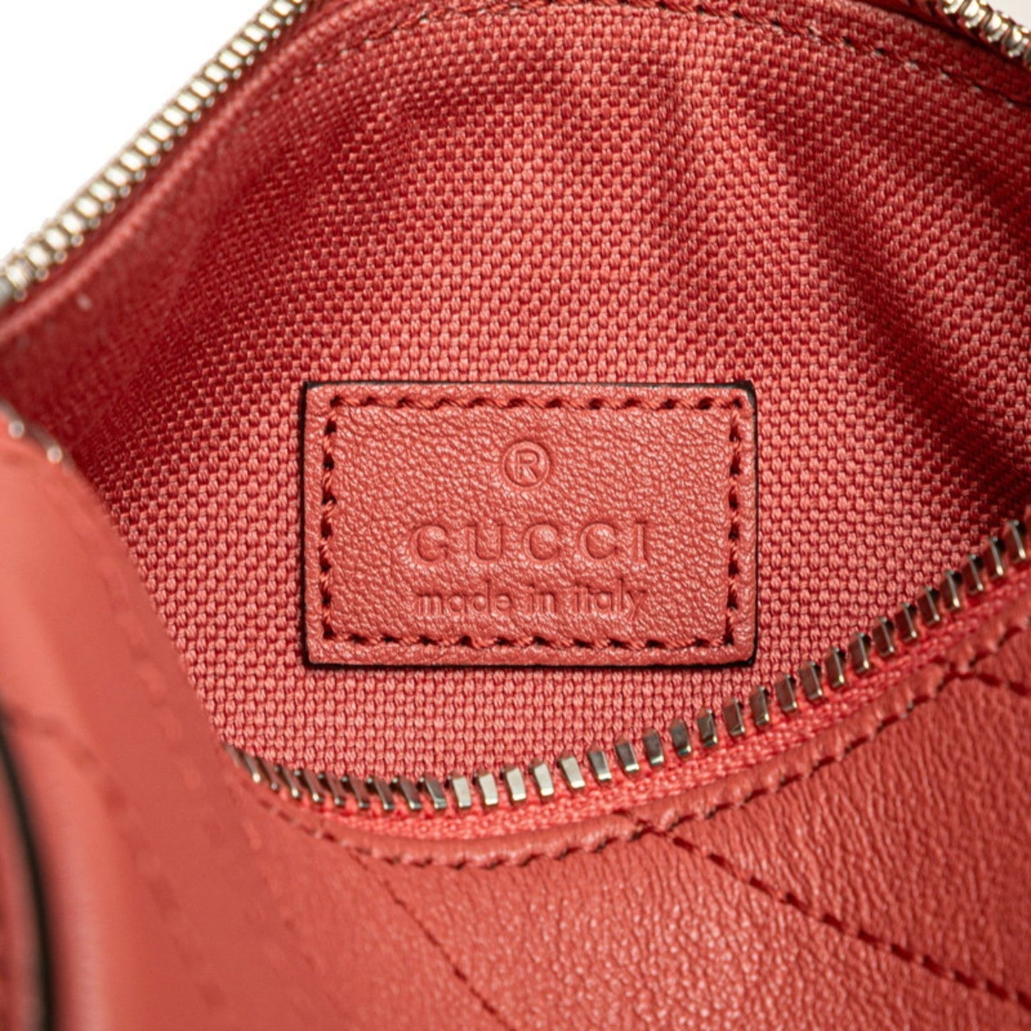 Gucci Pink Leather Shoulder Bag ( )