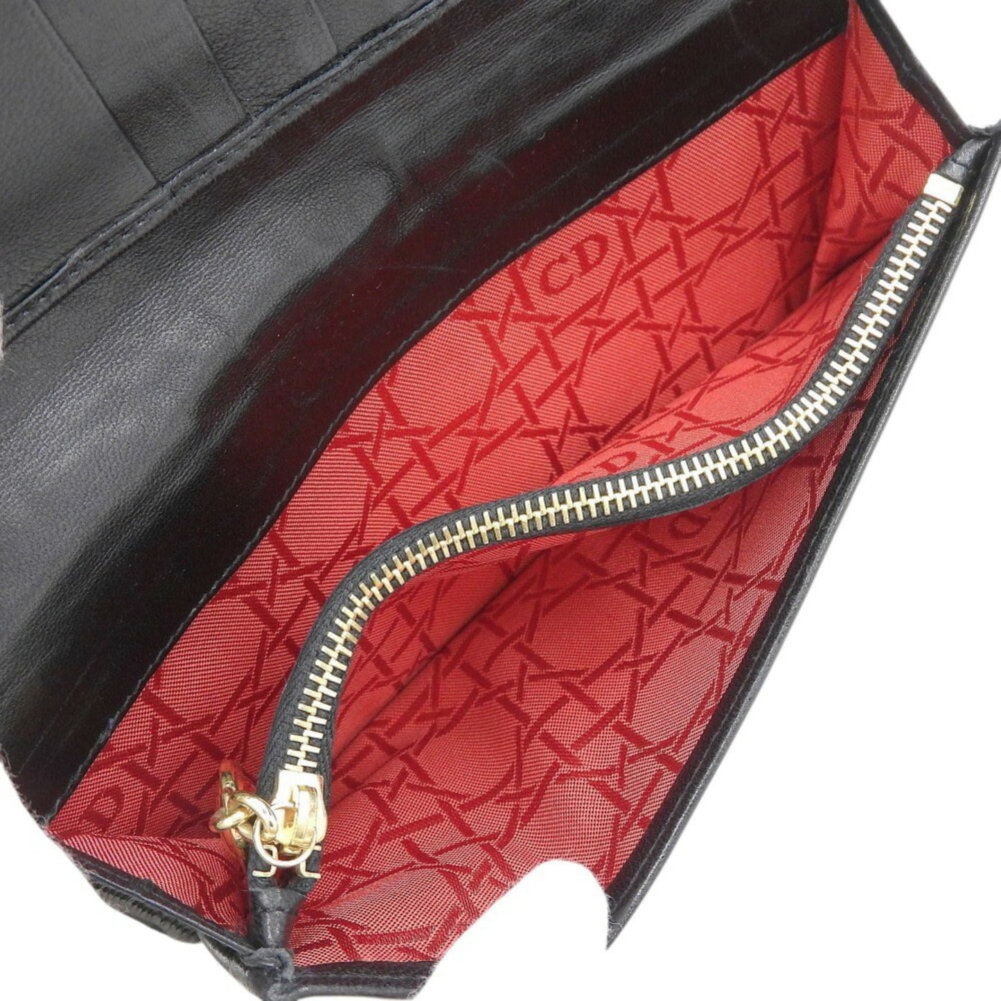 Christian Dior Black Long Wallet (Bi-Fold) ()