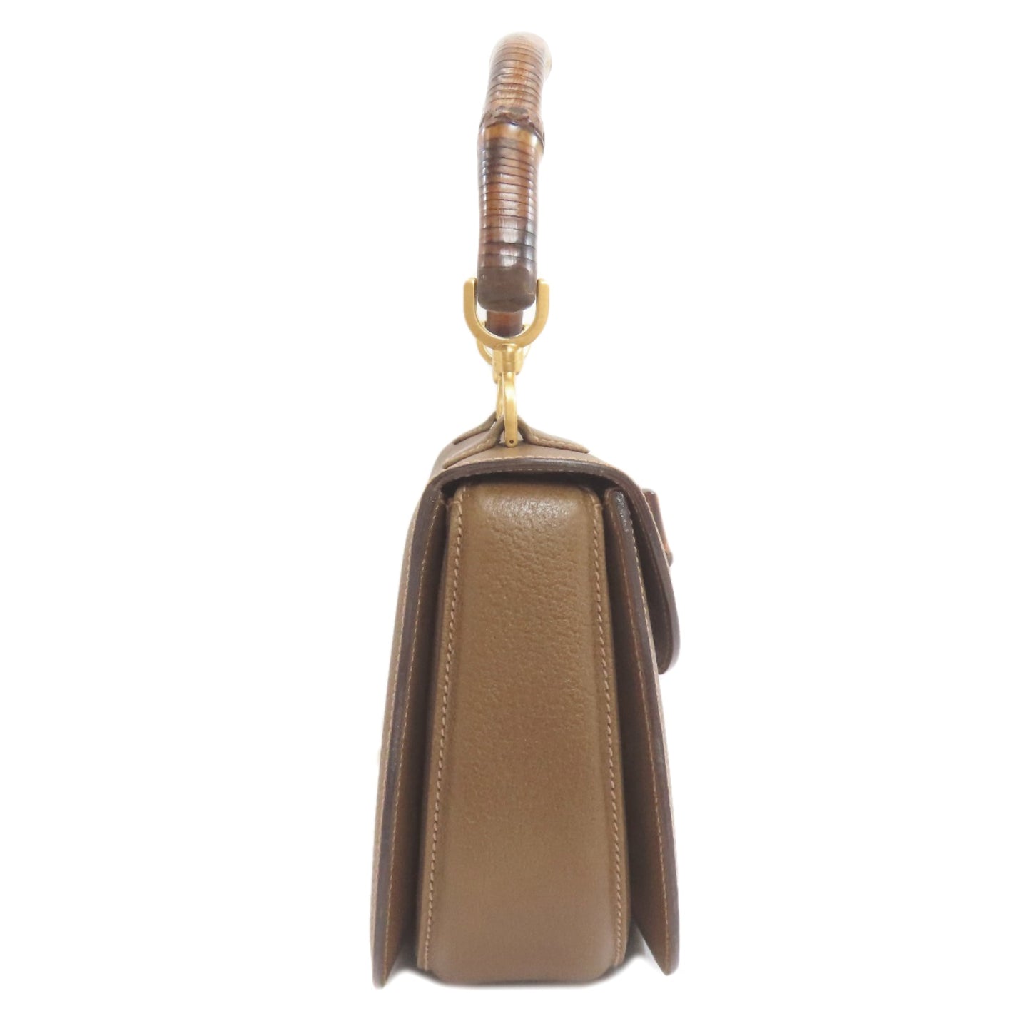 Gucci Brown Leather Handbag ( )