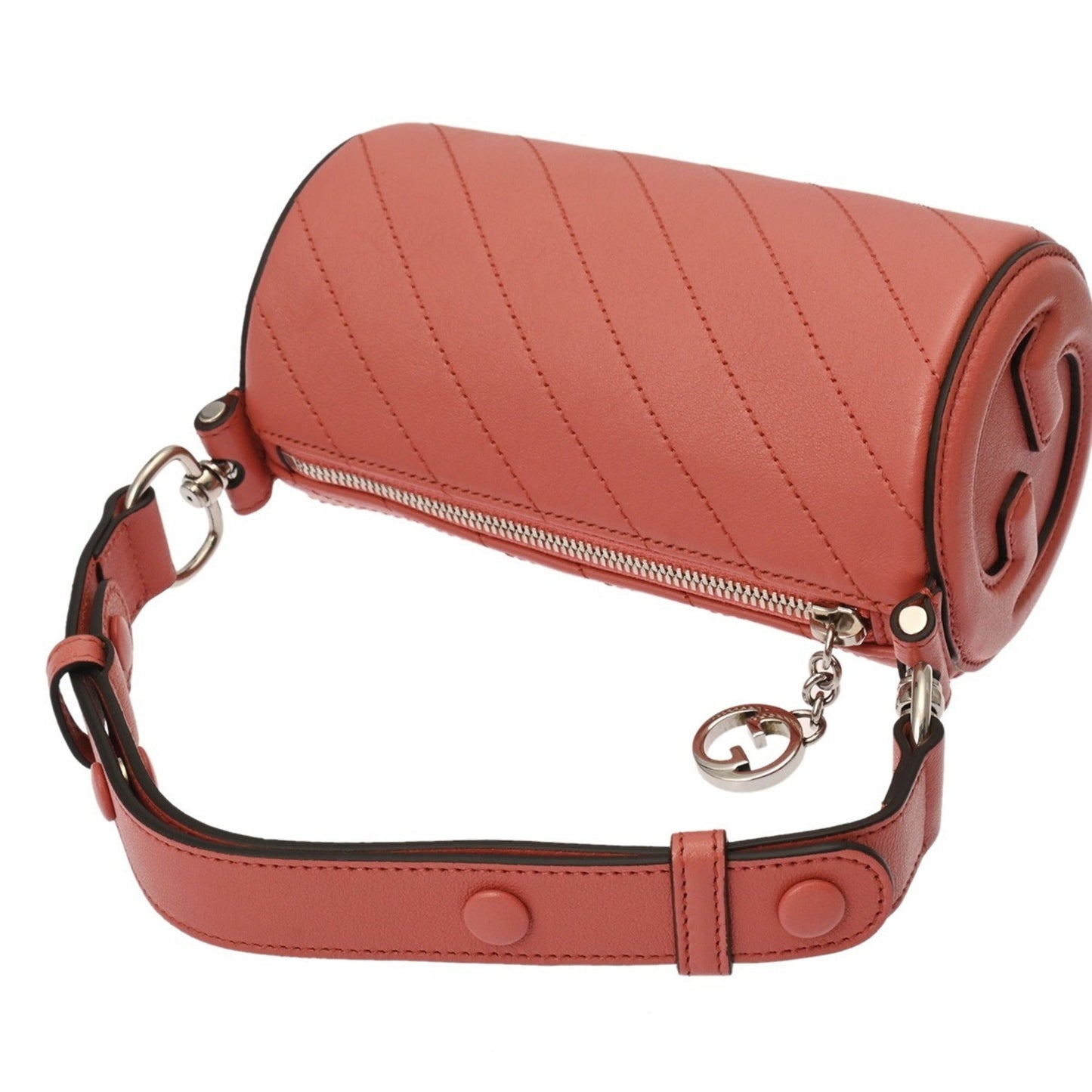 Gucci Pink Leather Shoulder Bag ( )