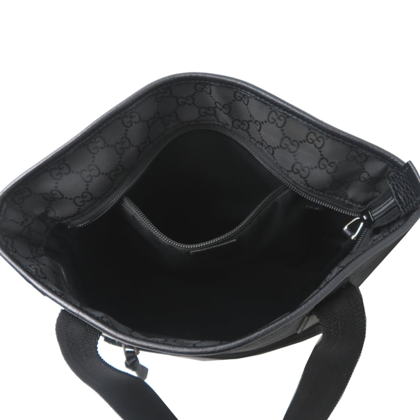 Gucci Black Nylon Tote Bag ( )