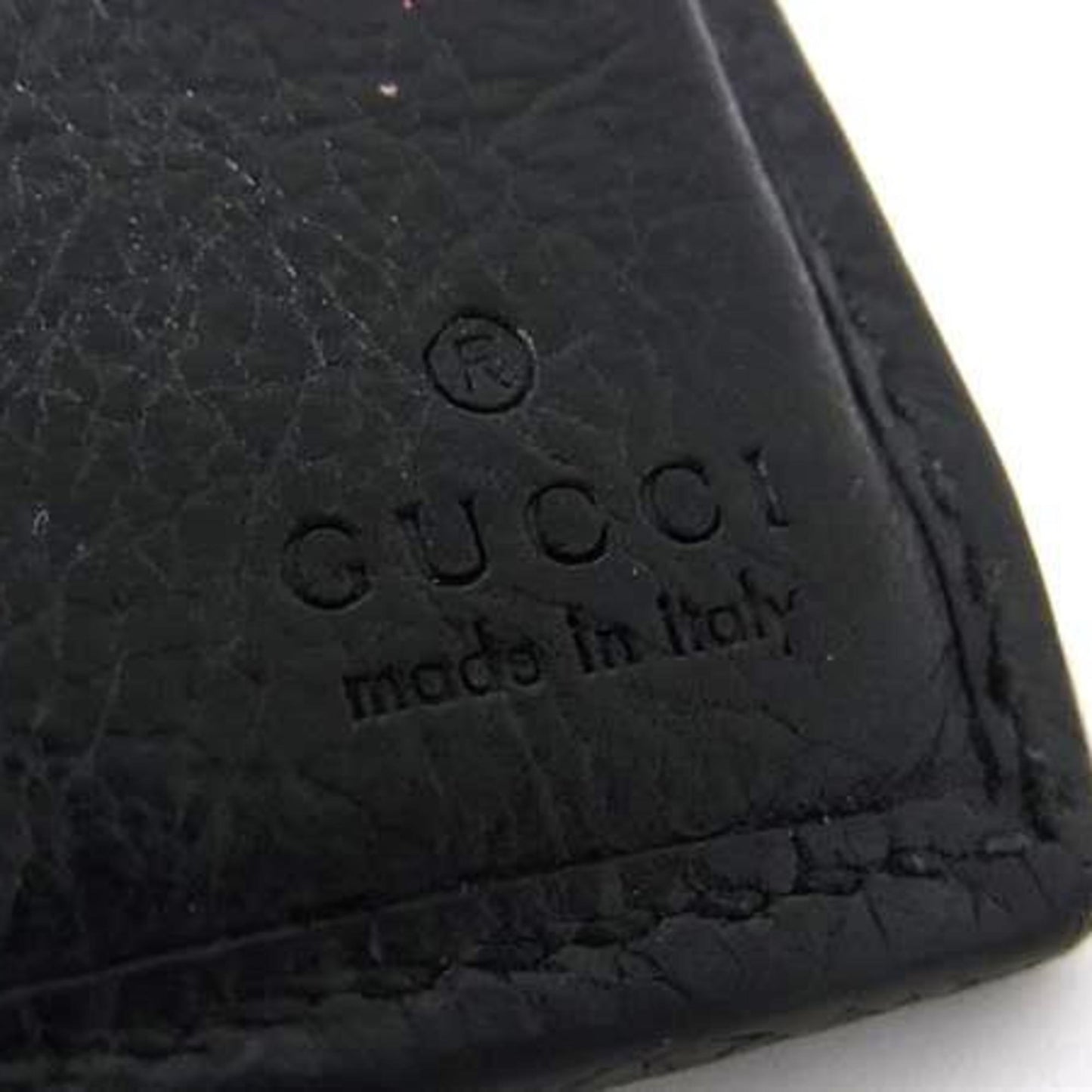 Gucci Black Leather Wallet (Bi-Fold) ( )