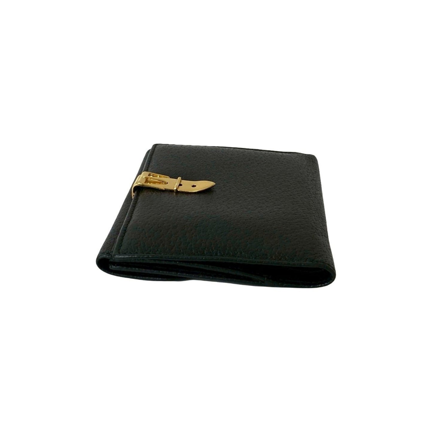 Gucci Black Leather Wallet (Bi-Fold) ( )