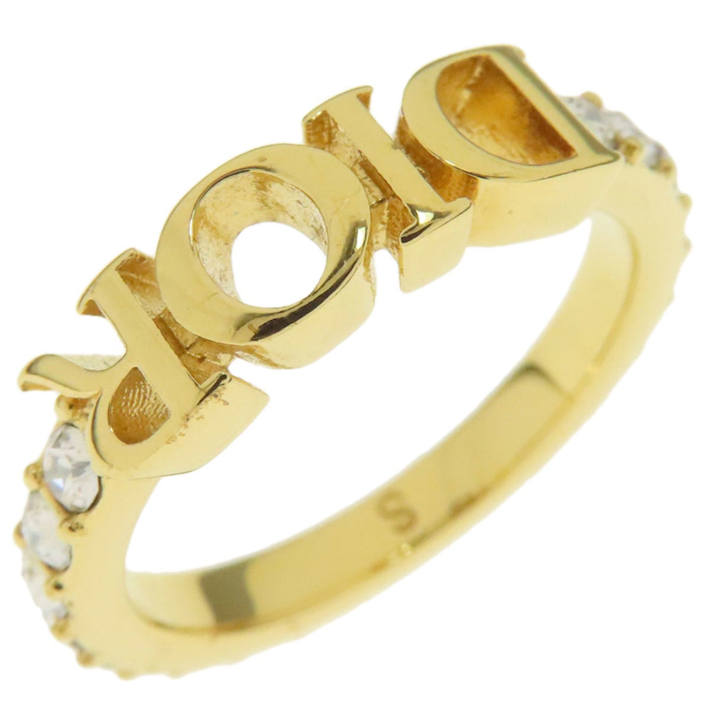 Christian Dior Gold Band Ring ()