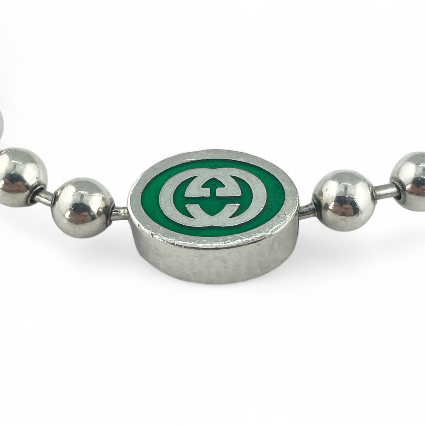 Gucci Green Charm Bracelet ( )
