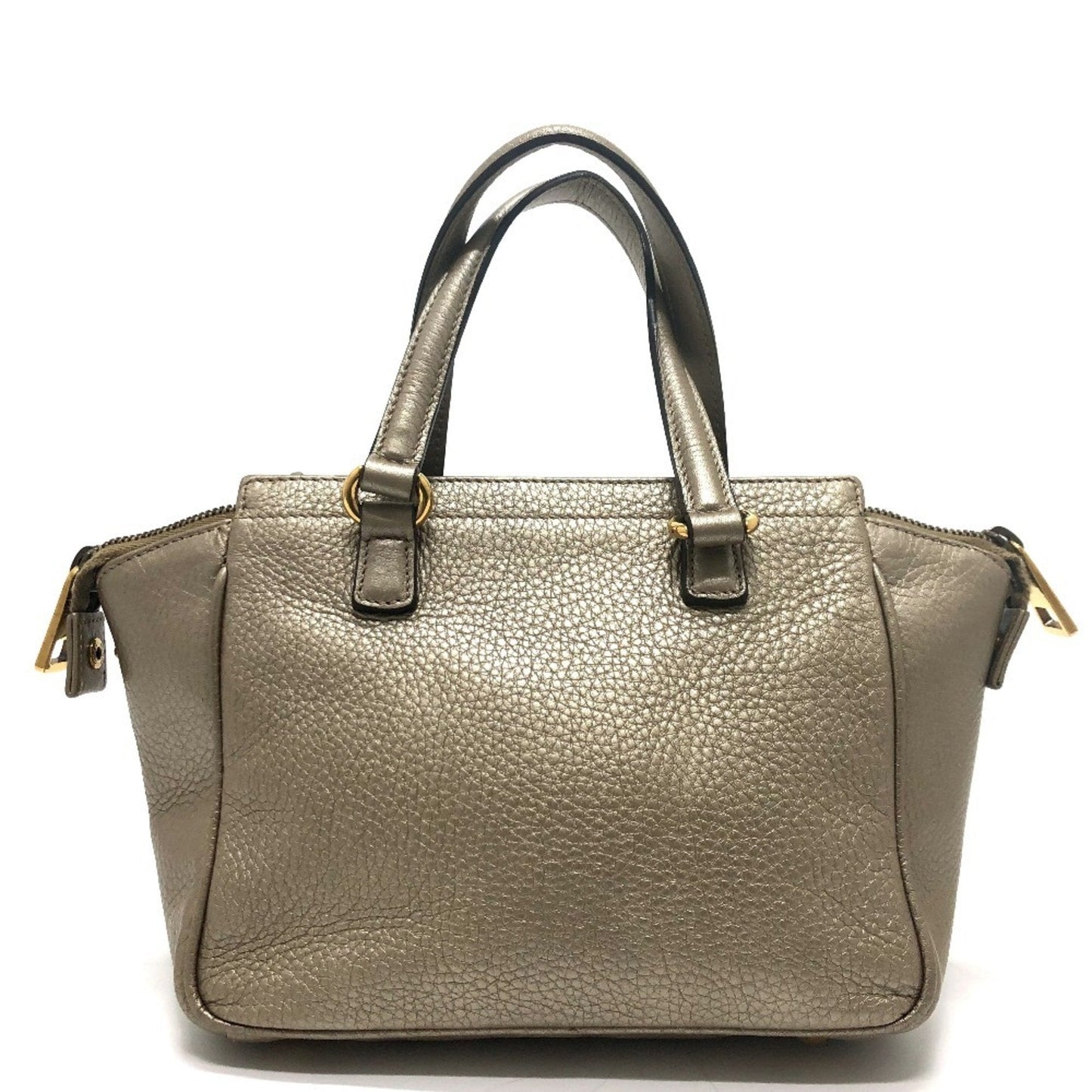 Gucci Gold Leather Handbag ( )
