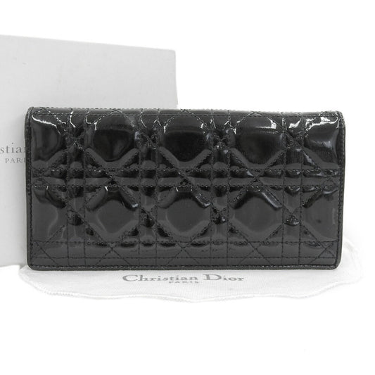 Christian Dior Black Long Wallet (Bi-Fold) ()