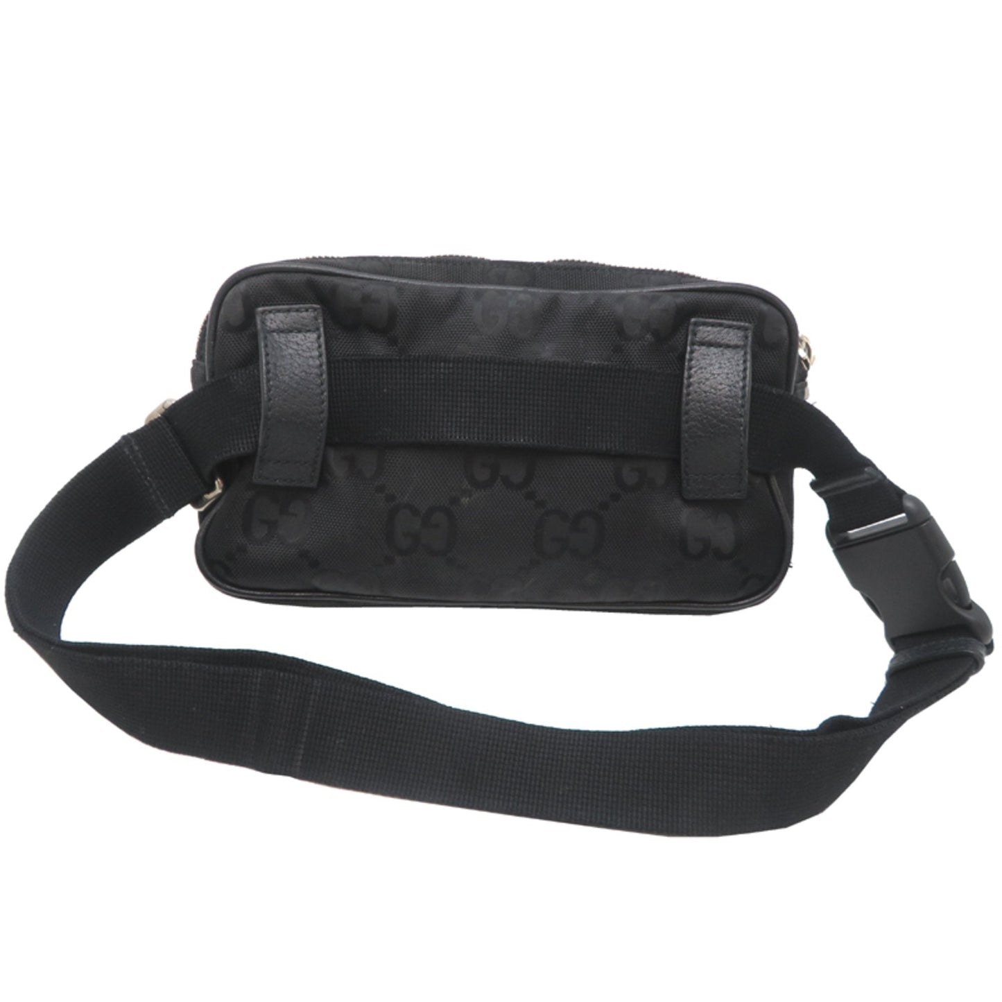 Gucci Black Nylon Leather Fanny Pack ( )