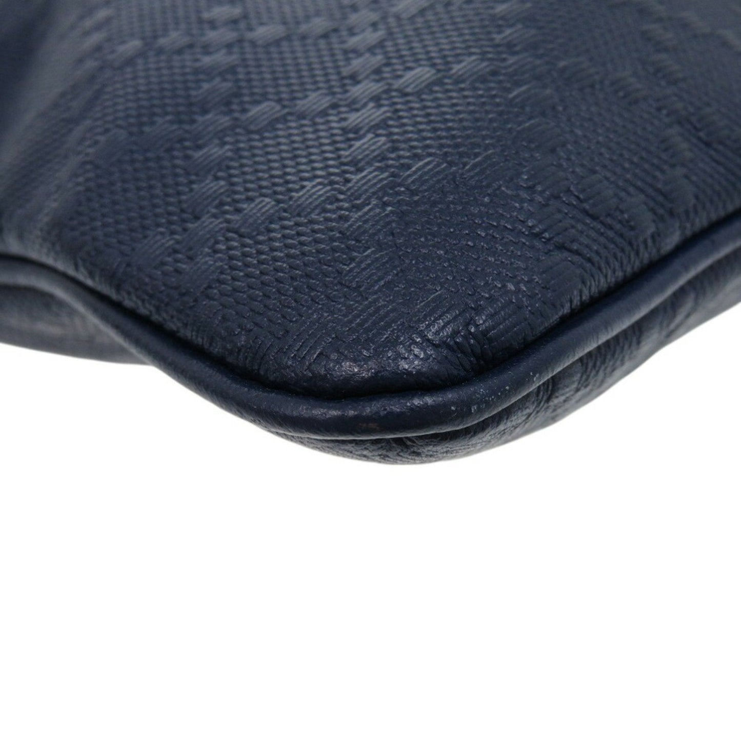 Gucci Navy Leather Shoulder Bag ( )