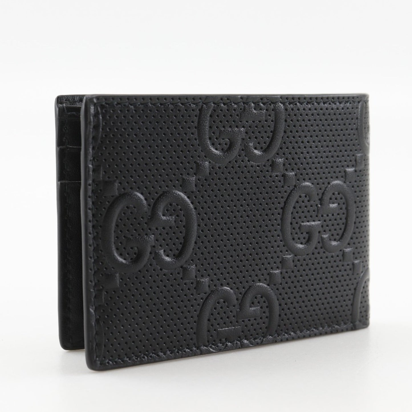Gucci Black Leather Coin Purse/Coin Case ( )